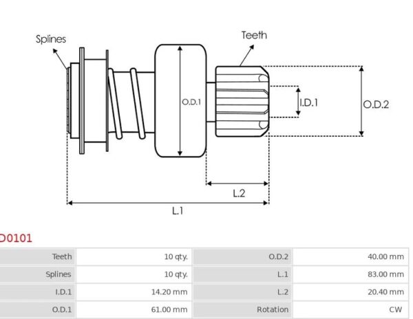BENDIX 10TH DAF / IVECO / ATEGO DRIVE 1