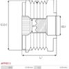 PULLEY 7-GROOVE TOYOTA - CLUTCH / FREEWHEEL