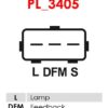 REGULATOR 12V 3-PIN FORD MONDEO/RANGER/F250 3-PIN (S-DFM-L)