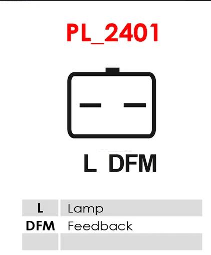 REGULATOR 12V RENAULT MEGANE/SCENIC - 2P L-DFM