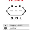 REGULATOR 12V TOYOTA (PUMP ON FRONT ALTERNATOR) 57.5MM - S-IG-L