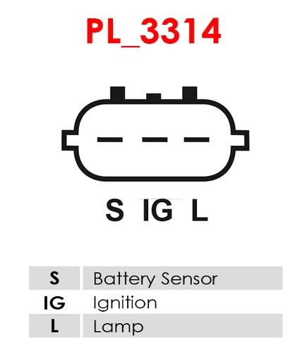 REGULATOR 12V TOYOTA (PUMP ON FRONT ALTERNATOR) 57.5MM - S-IG-L