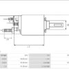 SOLENOID 24V 4.5KW TOYOTA DYNA