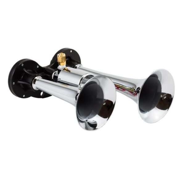 HOOTER 12V - 24V AIR HORN TWIN - 125DB - RLD5-P038